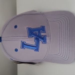 Los Angeles (LA) Baseball Cap - grey and blue